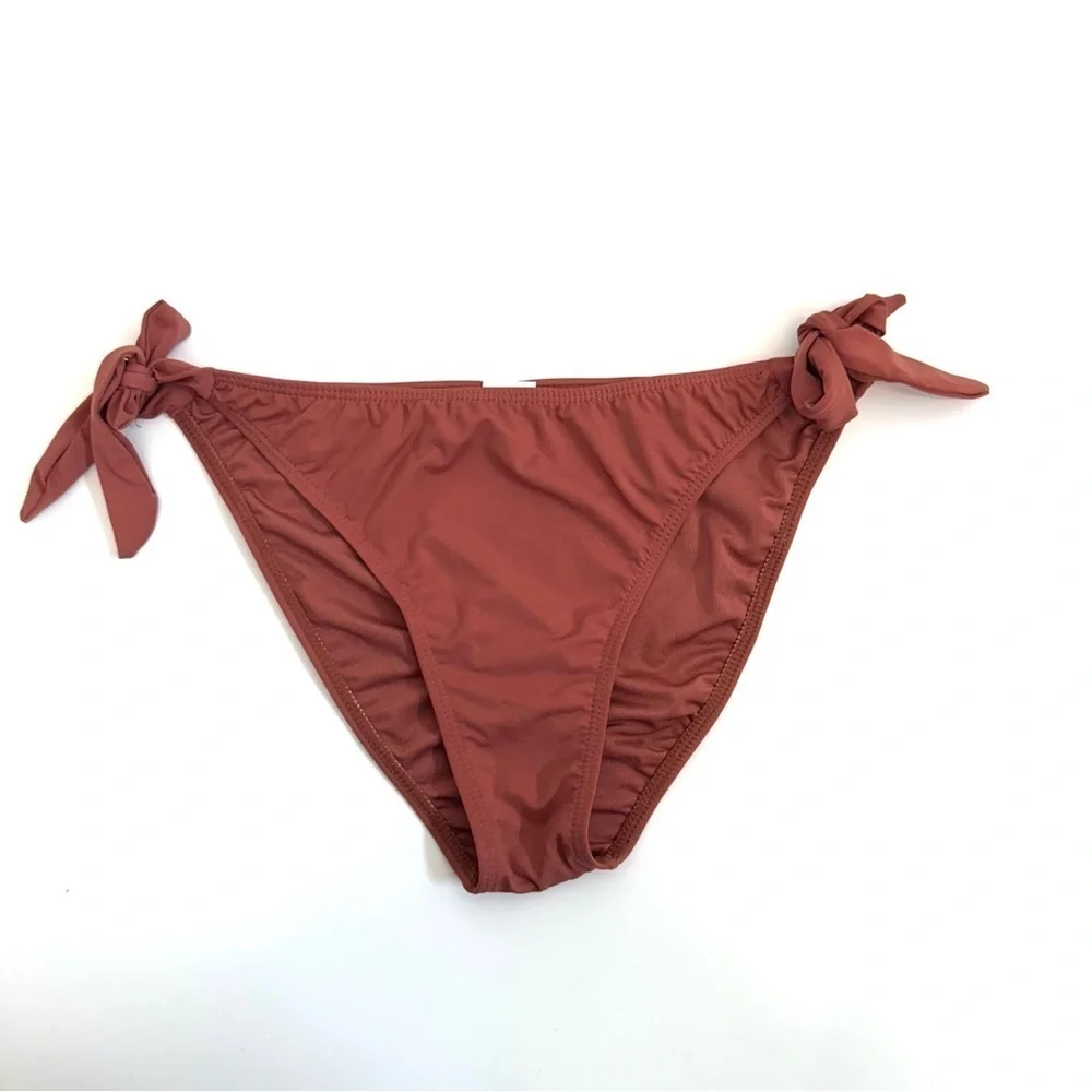Pink Lily Terracotta Two Piece Bikini Size Large